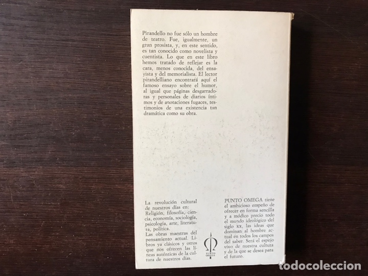 Libros de segunda mano: L. Pirandello. Ensayos - Foto 2