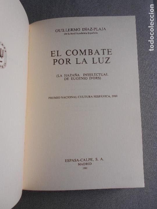 Libros de segunda mano: EL COMBATE POR LA LUZ - Foto 2