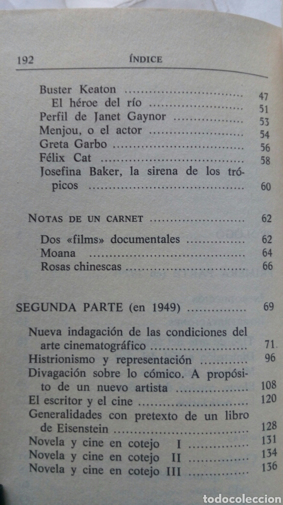 Libros de segunda mano: El escritor y el cine. Francisco Ayala. - Foto 7
