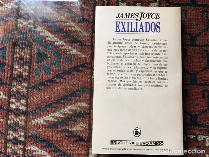 Libros de segunda mano: Exiliados. James Joyce. - Foto 2