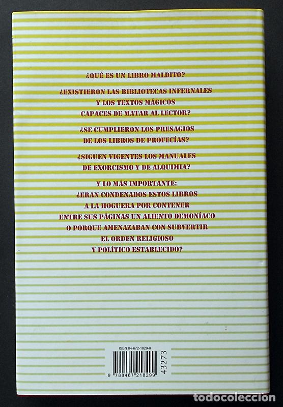 Libros de segunda mano: Los libros malditos - Mar Rey Bueno - C&iacute;rculo de Lectores (2006) - Foto 2