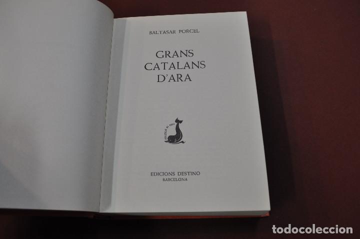 Libros de segunda mano: grans catalans dara - baltasar porcel - APB - Foto 2