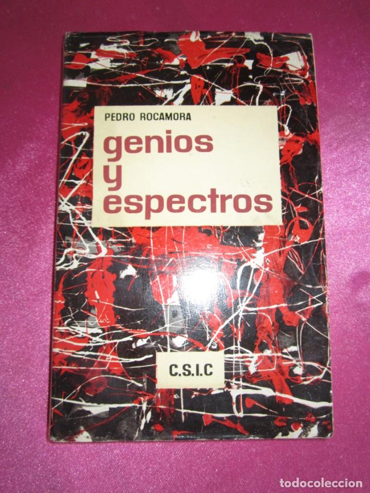 Libros de segunda mano: GENIOS Y ESPECTROS - P. ROCAMORA C.S.I.C. - Foto 1