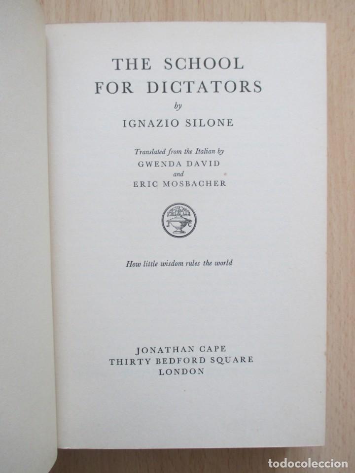 Libros de segunda mano: The School for Dictators, de Ignazio Silone - Foto 8