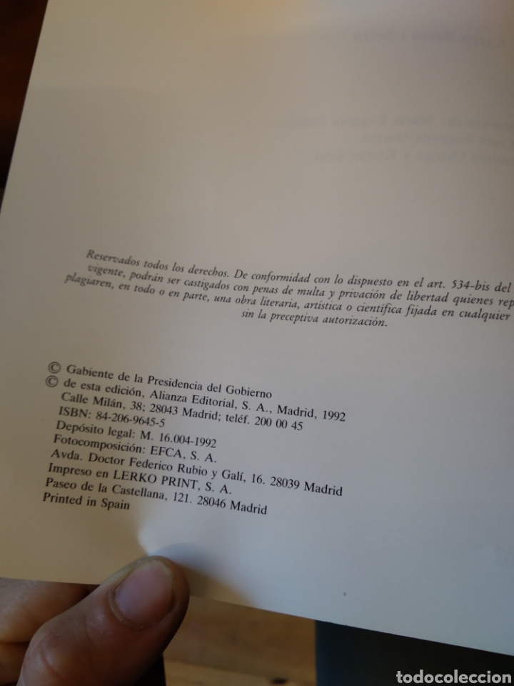 Libros de segunda mano: ESPA&Ntilde;A FIN DE SIGLO. VV.AA #0928 - Foto 3