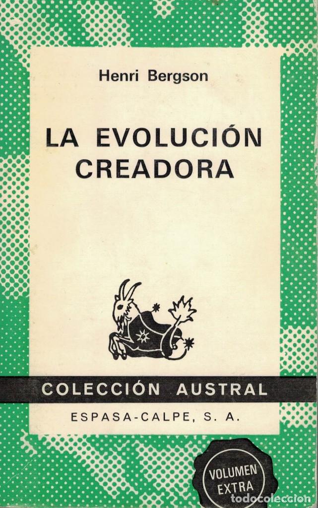 Libros de segunda mano: Henri Bergson, La evoluci&oacute;n creadora - Foto 1