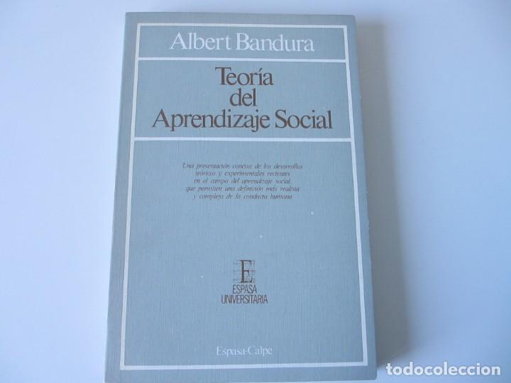 Teoría del aprendizaje social. albert bandura. - Vendido en Venta