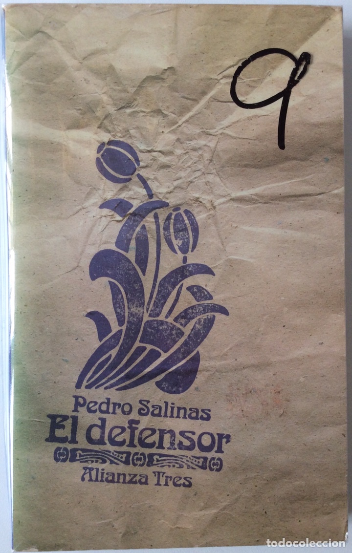 Libros de segunda mano: EL DEFENSOR. PEDRO SALINAS. ALIANZA TRES. 1986 - Foto 1