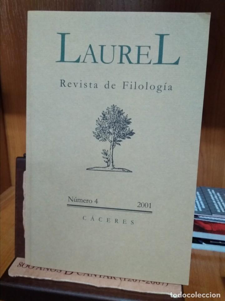 Libros de segunda mano: Laurel, Revista de Filolog&iacute;a n&ordm; 4