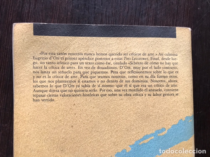 Libros de segunda mano: Tres lecciones en el museo del Prado. Eugenio D&rsquo;Ors - Foto 2