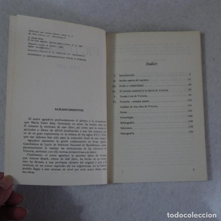 Libros de segunda mano: VICTORIA - JOSEP SOLER - ANTONI BOSCH EDITOR - 1983 - Foto 1