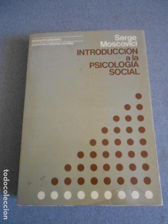 Libros de segunda mano: INTRODUCCION A LA PSICOLOGIA SOCIAL - Foto 1