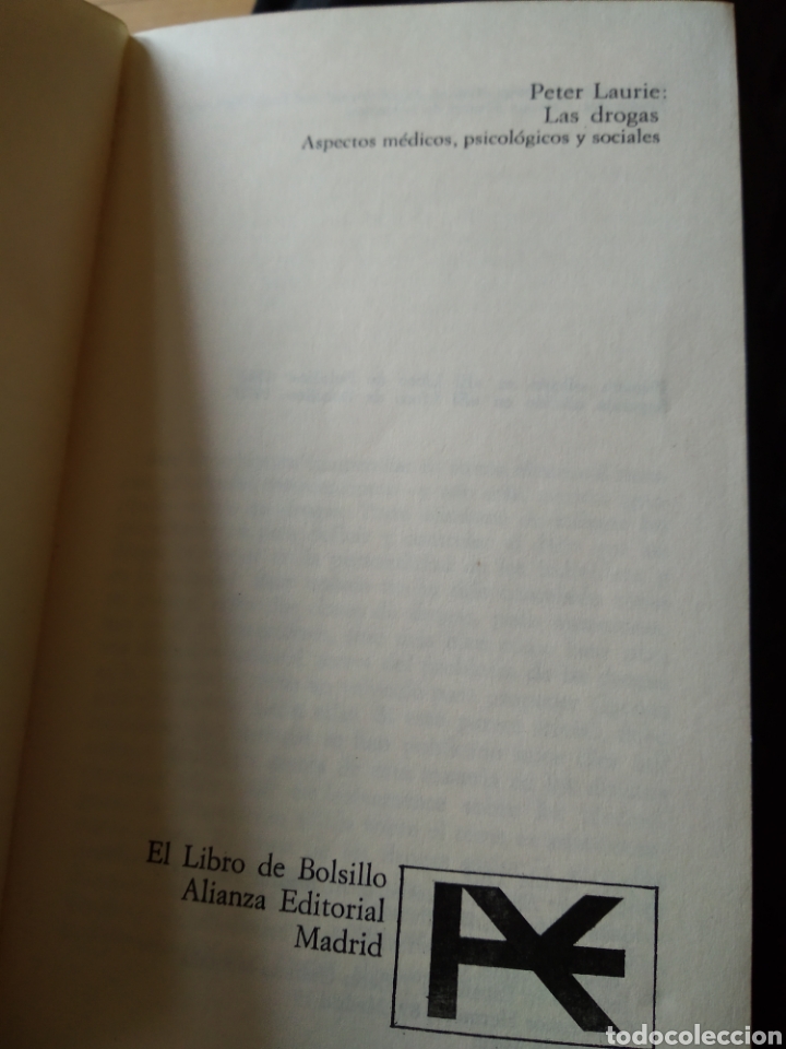 Libros de segunda mano: LAS DROGAS. PETER LAURIE #1648 - Foto 2