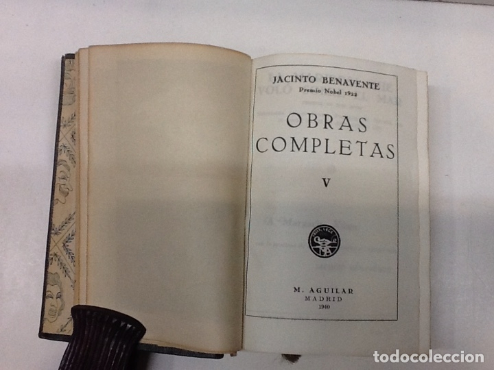 Libros de segunda mano: OBRAS COMPLETAS TOMO V JACINTO BENAVENTE - Foto 2
