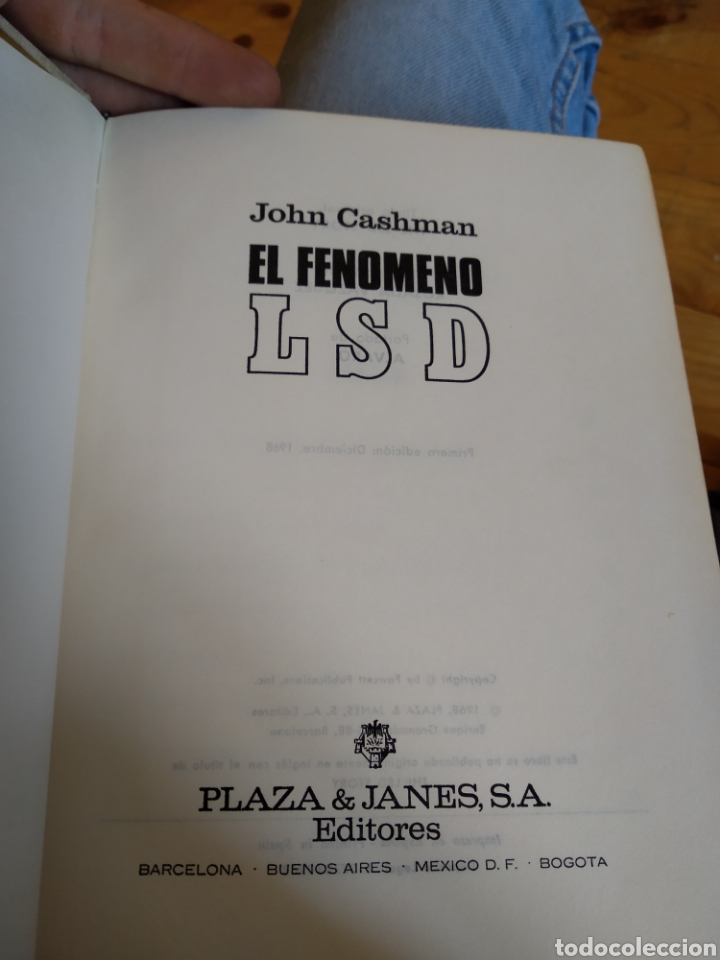 Libros de segunda mano: EL FEN&Oacute;MENO LSD. JOHN CASHMAN #0219 - Foto 2