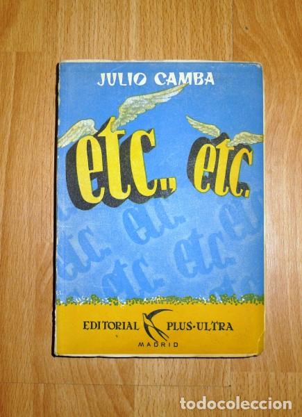 Libros de segunda mano: CAMBA, Julio. Etc., etc. - Foto 1