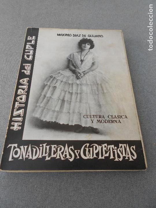 Libri di seconda mano: TONADILLERAS Y CUPLETISTAS