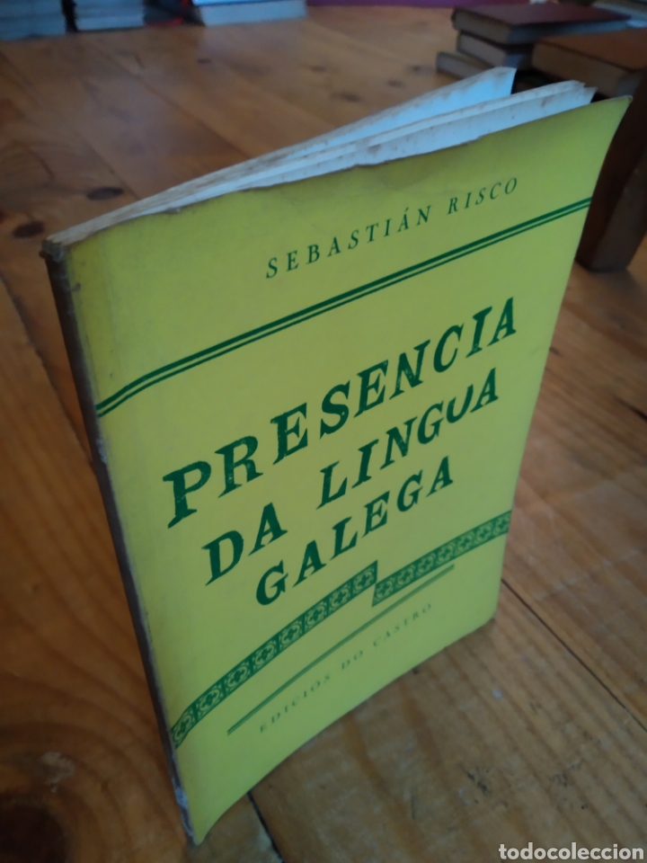 Libros de segunda mano: PRESENCIA DA LINGUA GALEGA. SEBASTI&Aacute;N RISCO #2121 - Foto 1