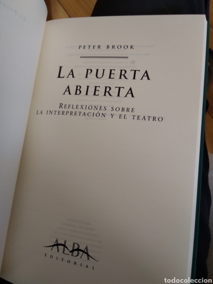 Libros de segunda mano: LA PUERTA ABIERTA. PETER BROOK #1496 - Foto 2