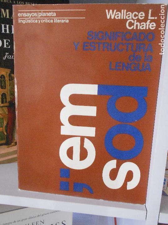 Libros de segunda mano: SIGNIFICADO Y ESTRUCTURA DE LA LENGUA - Foto 1