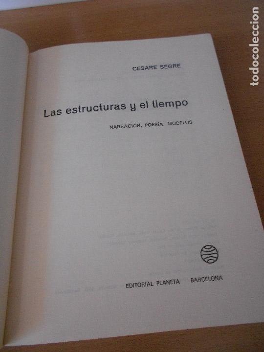 Libros de segunda mano: LAS ESTRUCTURAS Y EL TIEMPO - Foto 2