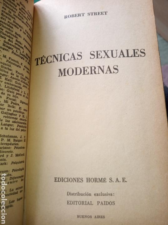 Libros de segunda mano: T&eacute;cnicas sexuales modernas. Robert Street - Foto 5