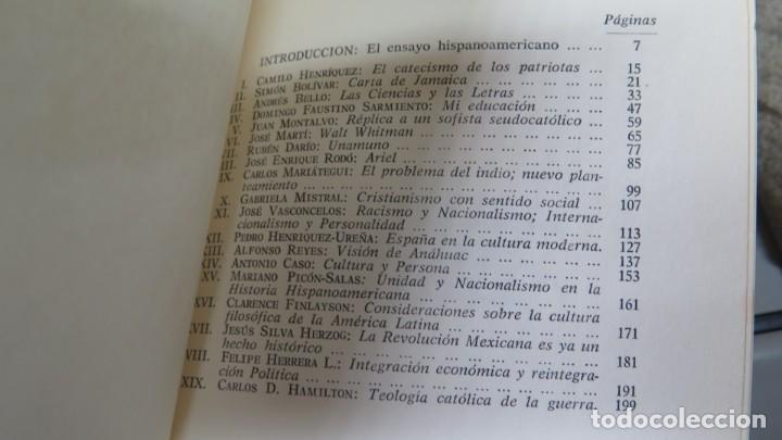 Libros de segunda mano: EL ENSAYO HISPANOAMERICANO. CARLOS HAMILTON - Foto 3