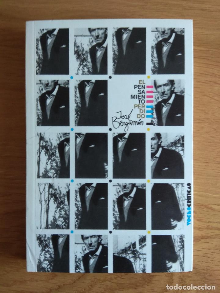 Libros de segunda mano: el pensamiento perdido de jose bergamin - Foto 1