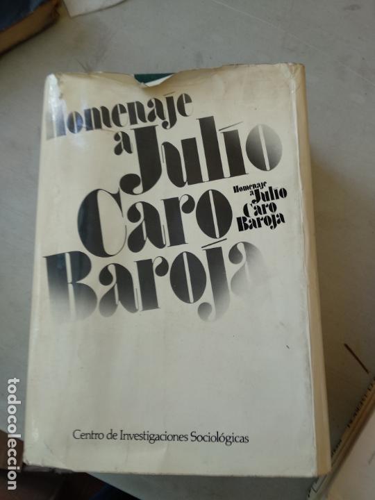 Libros de segunda mano: HOMENAJE A JULIO CARO BAROJA, VVAA - Foto 1