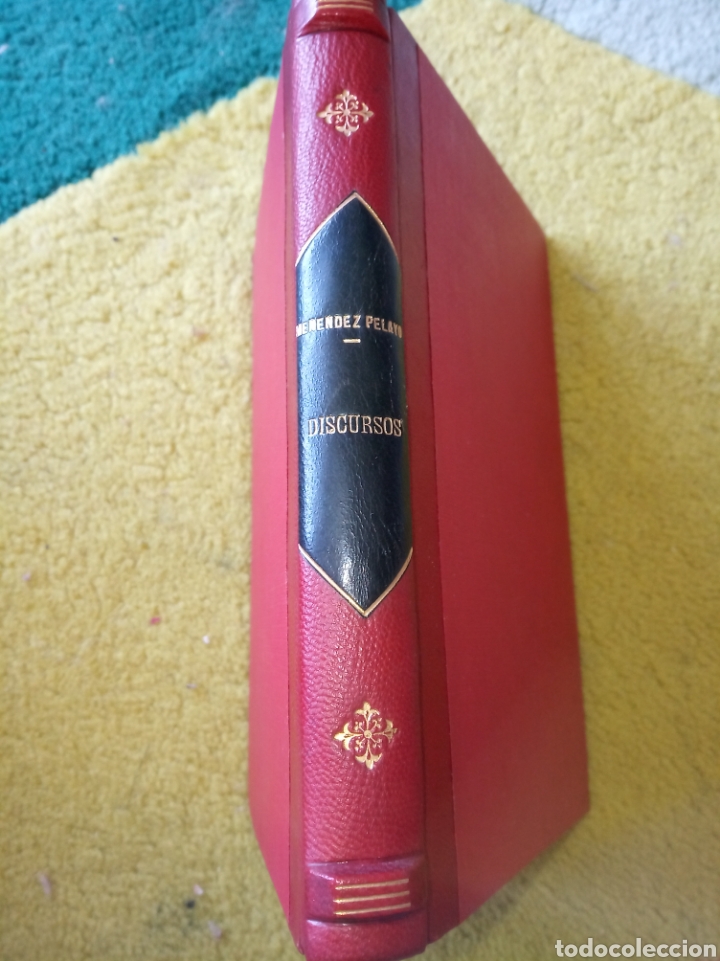 Libros de segunda mano: Discursos. Men&eacute;ndez Pelayo - Foto 3