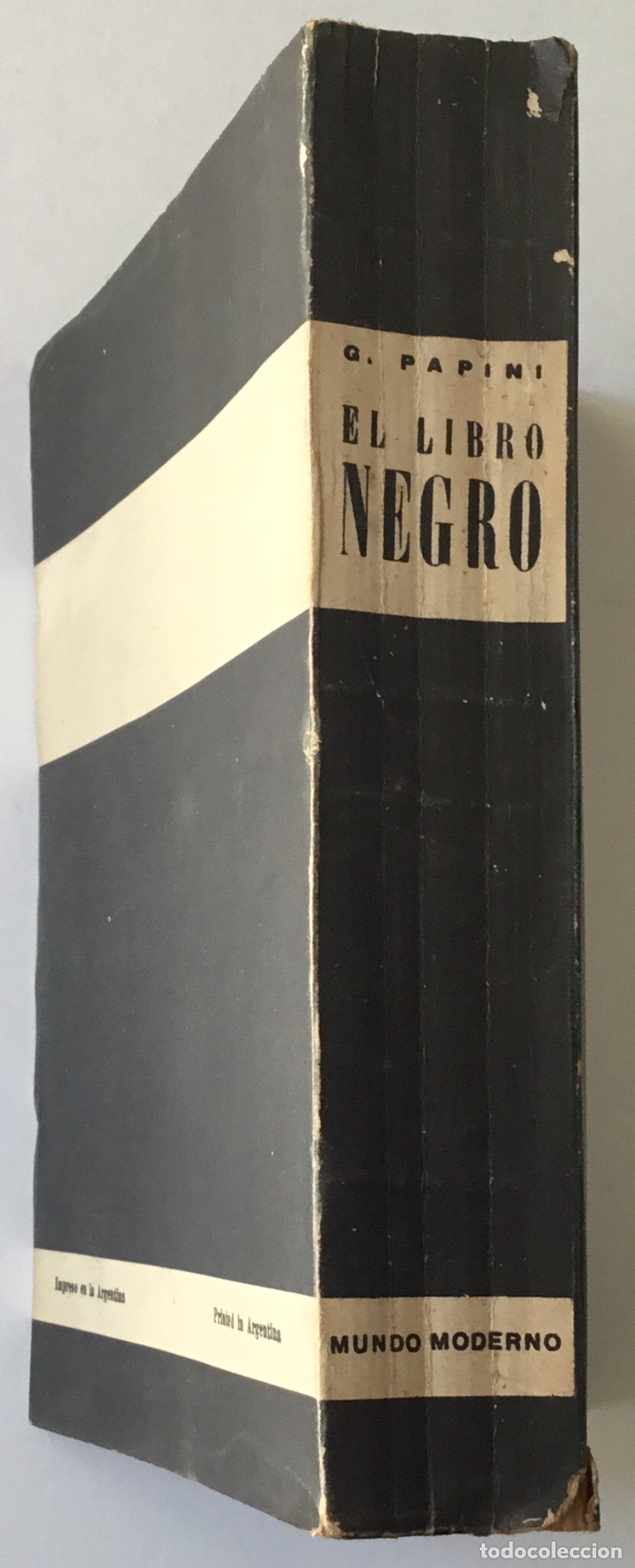 Libros de segunda mano: EL LIBRO NEGRO. - PAPINI, Giovanni. - Buenos Aires, 1952. - Foto 5