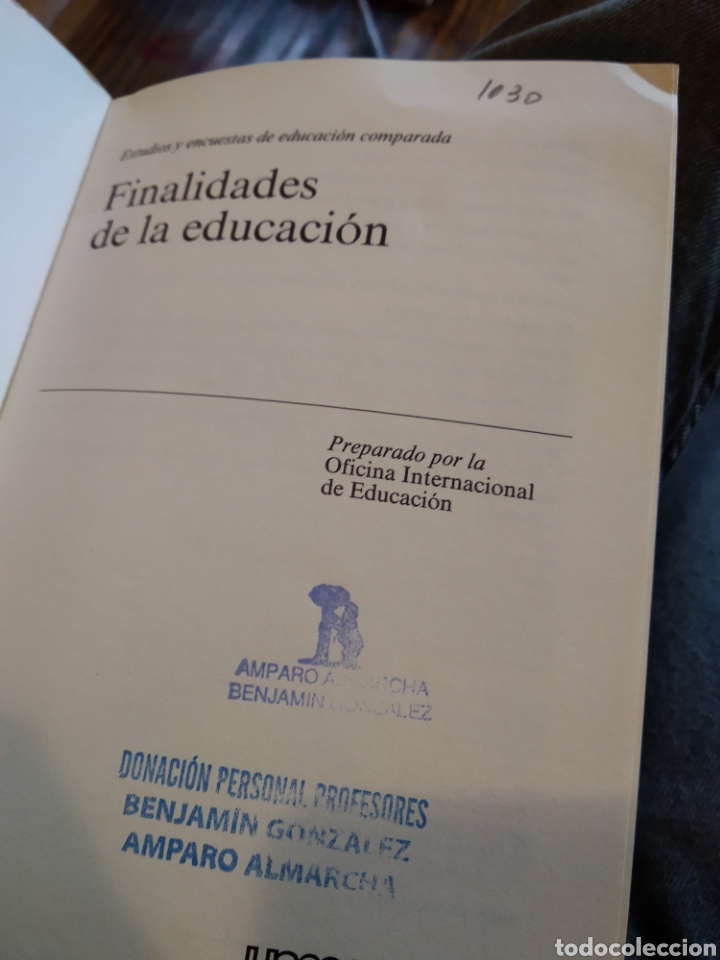 Libros de segunda mano: FINALIDADES DE LA EDUCACI&Oacute;N. UNESCO #1389 - Foto 2