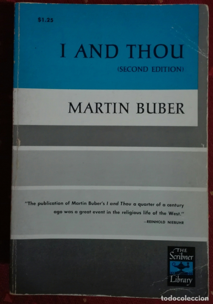 Libros de segunda mano: Martin Buber. I and thou. 1958 - Foto 1