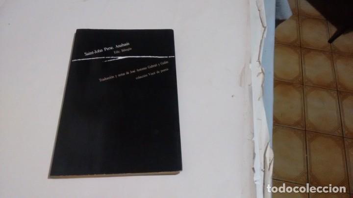 Libros de segunda mano: SAINT-JOHN PERSE - ANABASIS - Foto 1