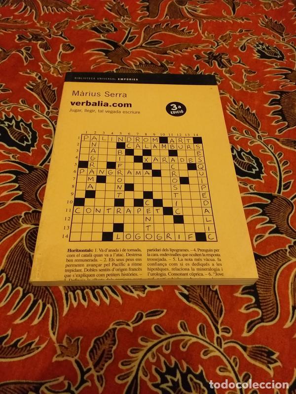 Libros de segunda mano: VERBALIA.COM - M&agrave;rius Serra - Emp&uacute;ries 2002 - Foto 1