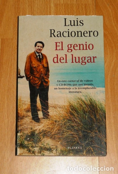 Libros de segunda mano: RACIONERO, Luis. El genio del lugar (Documento) - Foto 1