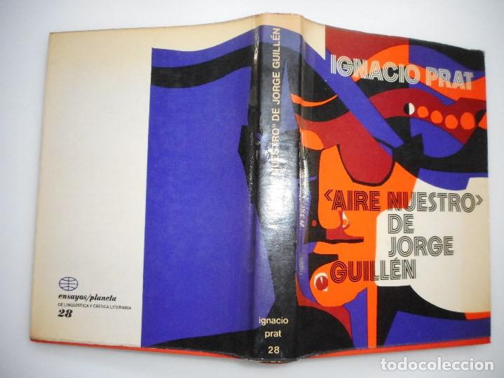 Libros de segunda mano: IGNACIO PRAT    &rdquo;Aire nuestro &ldquo; de Jorge Guill&eacute;n     Y94875 - Foto 1