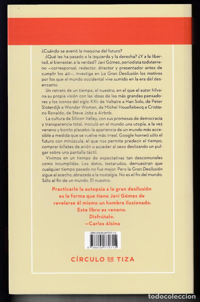 Libros de segunda mano: LA GRAN DESILUSI&Oacute;N,, JAVI G&Oacute;MEZ, Env&iacute;o gratis - Foto 2