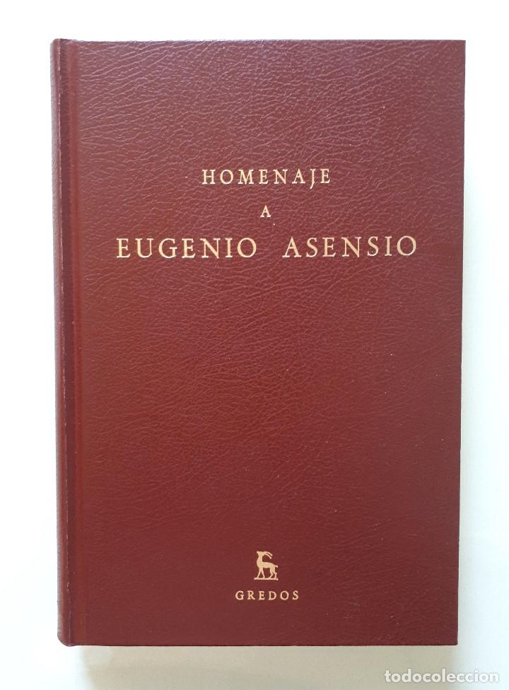 Libros de segunda mano: HOMENAJE A EUGENIO ASENSIO / GREDOS 1988 - Foto 1