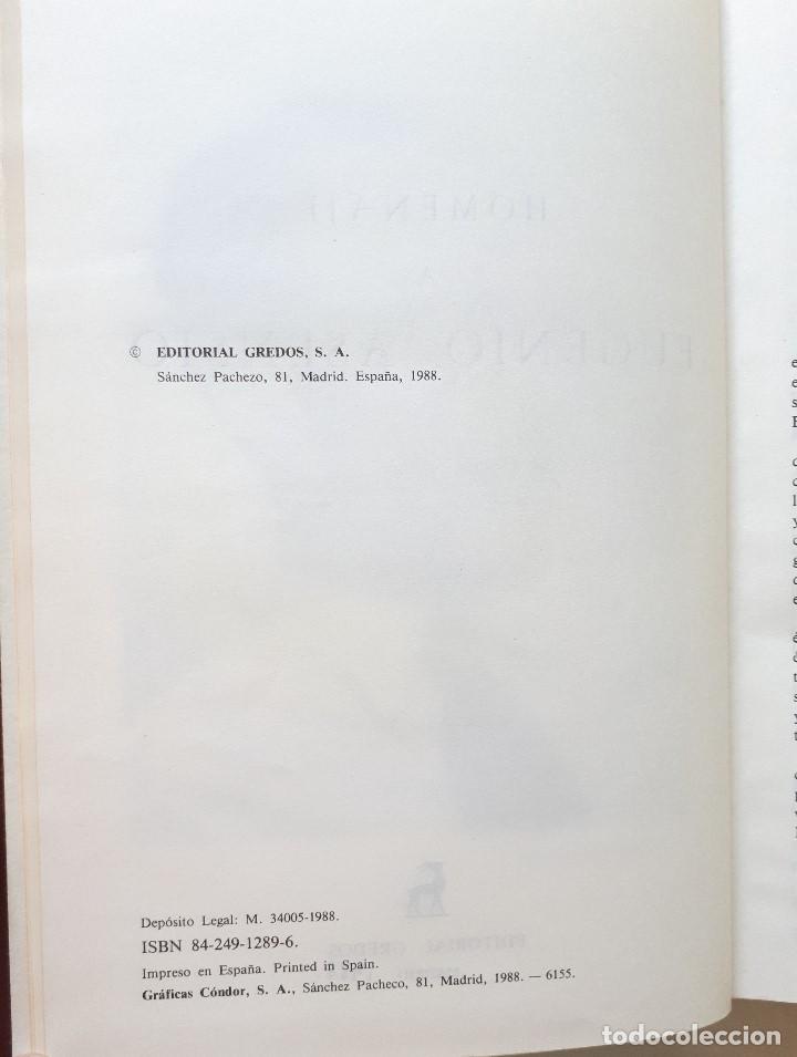 Libros de segunda mano: HOMENAJE A EUGENIO ASENSIO / GREDOS 1988 - Foto 9