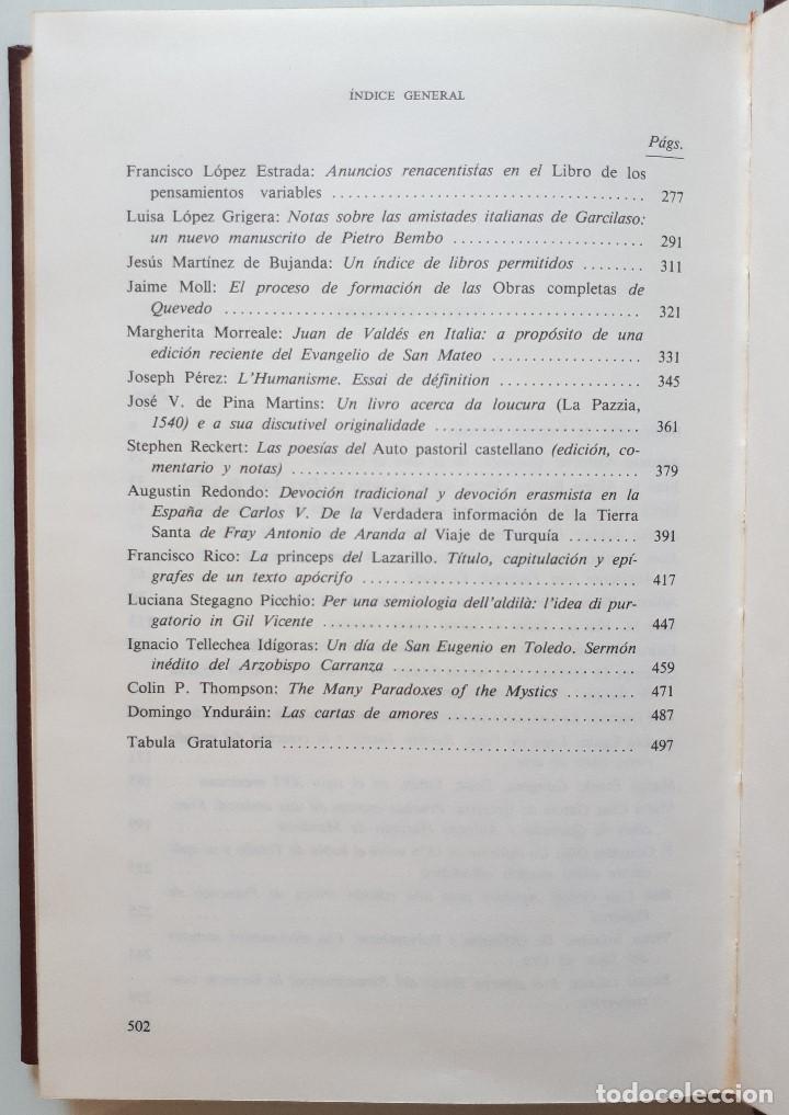 Libros de segunda mano: HOMENAJE A EUGENIO ASENSIO / GREDOS 1988 - Foto 12