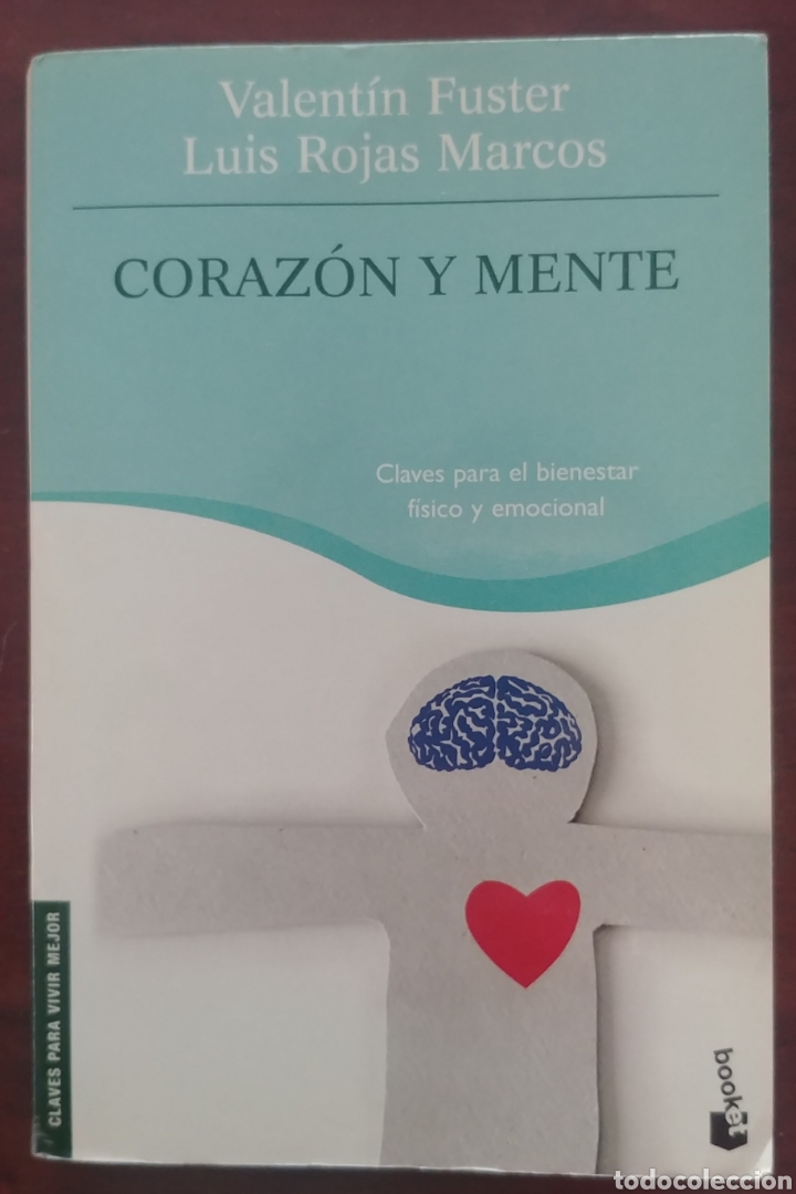 Libros de segunda mano: Corazon y mente Valent&iacute;n Fuster Luis Rojas Marcos Booket - Foto 1