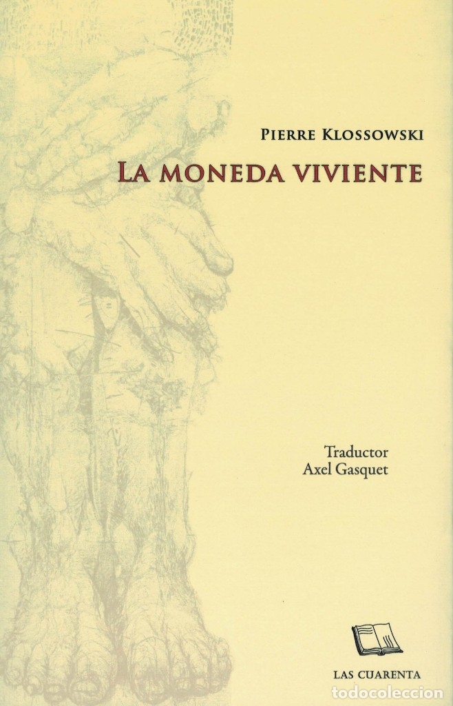 Libros de segunda mano: Pierre Klossowski, La moneda viviente - Foto 1