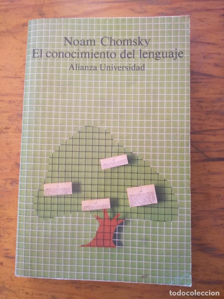 Libros de segunda mano: El conocimiento del lenguaje. Noam Chomsky - Foto 1