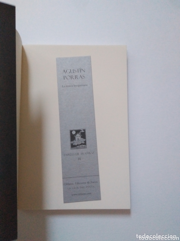 Libros de segunda mano: La mosca becqueriana / Agust&iacute;n Porras - Foto 2