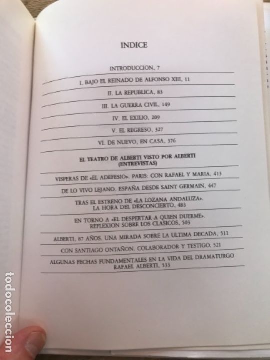 Libros de segunda mano: TIEMPO Y TEATRO DE RAFAEL ALBERTI. JOS&Eacute; MONLE&Oacute;N. - Foto 3