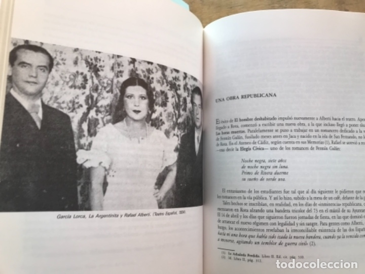 Libros de segunda mano: TIEMPO Y TEATRO DE RAFAEL ALBERTI. JOS&Eacute; MONLE&Oacute;N. - Foto 4