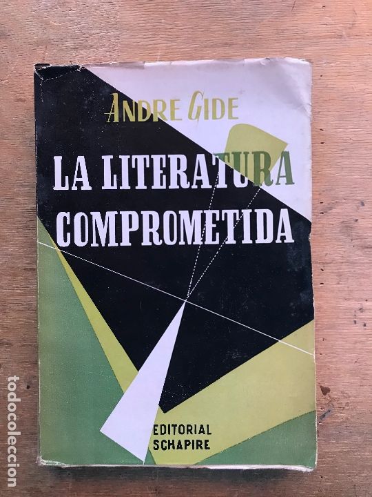 Libros de segunda mano: LA LITERATURA COMPROMETIDA. ANDR&Eacute; GIDE. - Foto 1