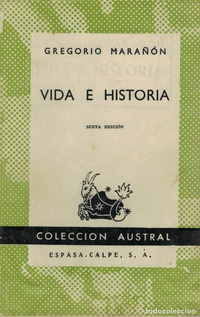 Libros de segunda mano: Gregorio Mara&ntilde;&oacute;n, Vida e Historia - Foto 1