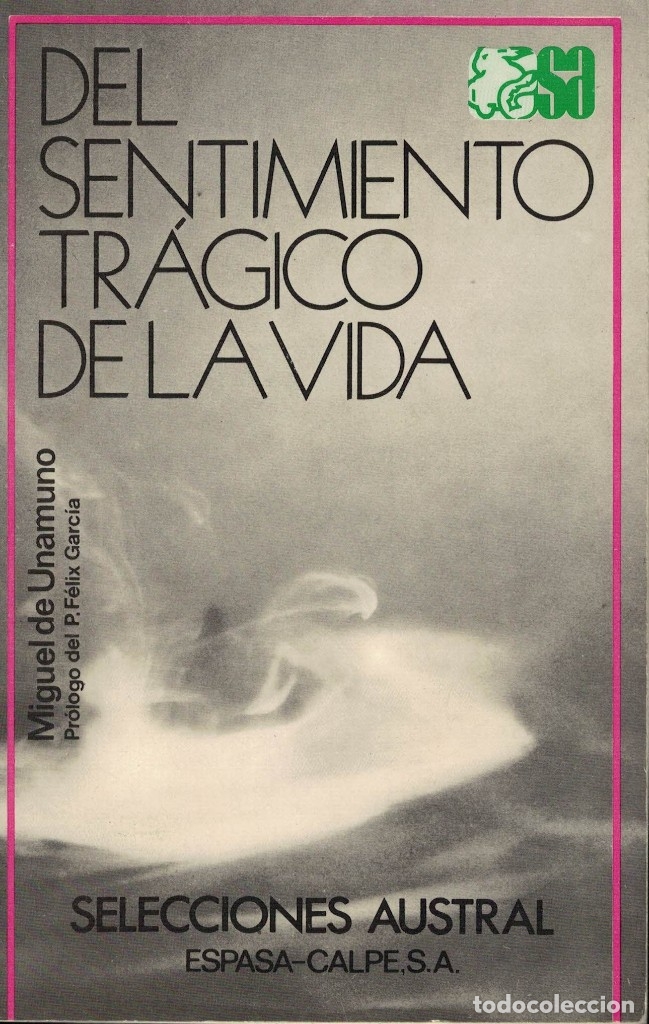 Libros de segunda mano: Miguel de Unamuno, Del sentimiento tr&aacute;gico de la vida - Foto 1